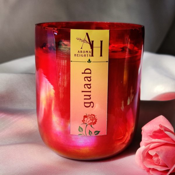 Gulaab Gift Box - Rose Scented Candle