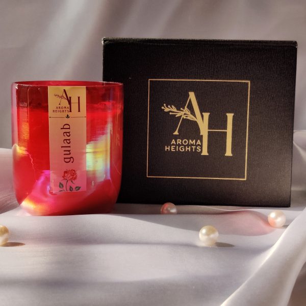 Gulaab Gift Box - Rose Scented Candle - Image 5